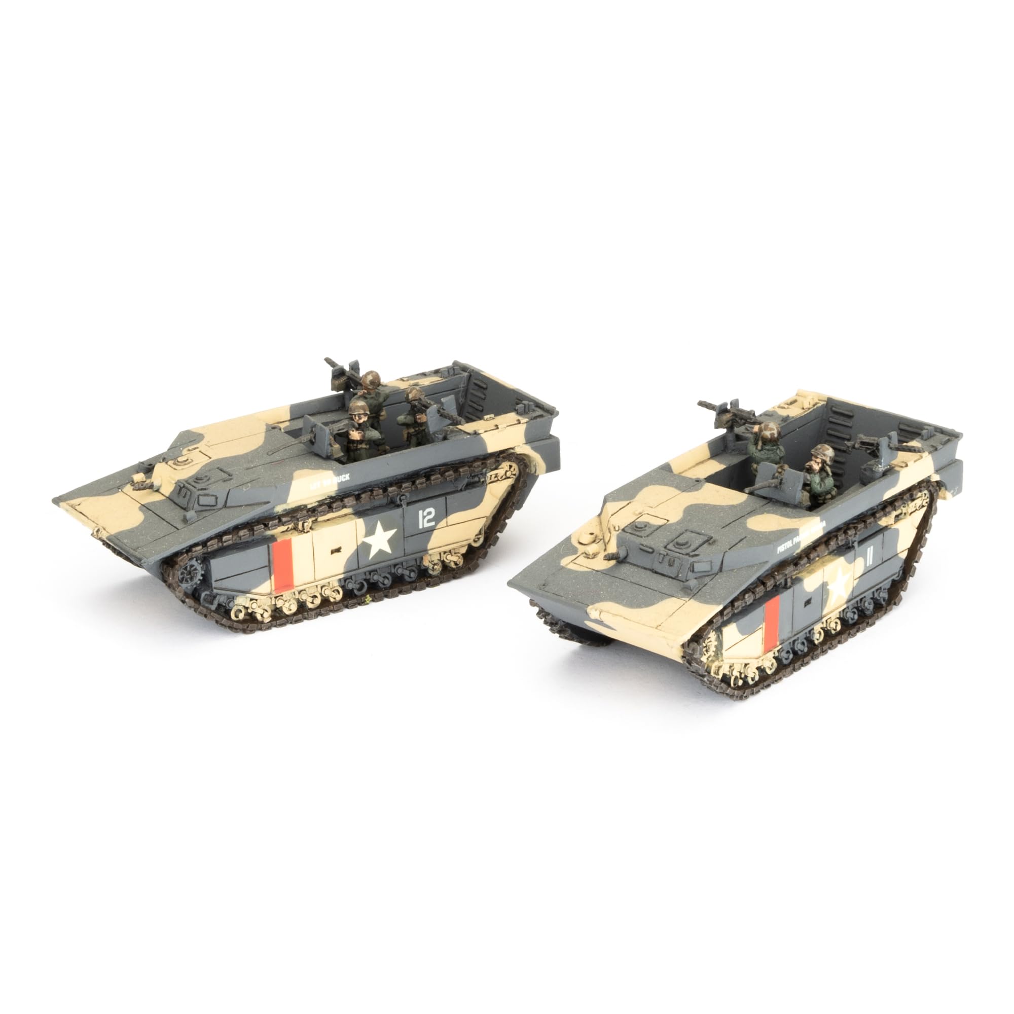 UBX46 Flames Of War 15MM - LVT(4) Amtrac Section