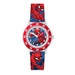 Spiderman Dial Quartz Watch with Silicone Character Strap for Kids