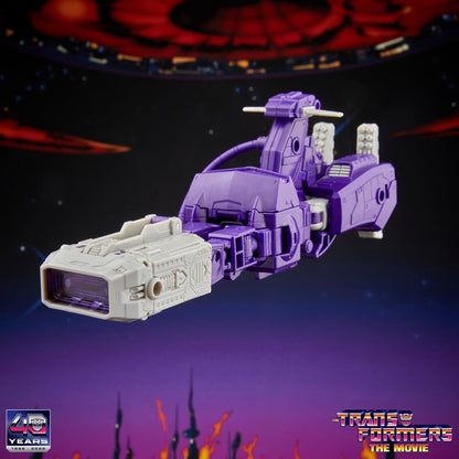 Transformers Studio Series The The Movie Shockwave Voyager Class 6.5-Inch Converting Action Figure, Robot Toys for Ages 8+