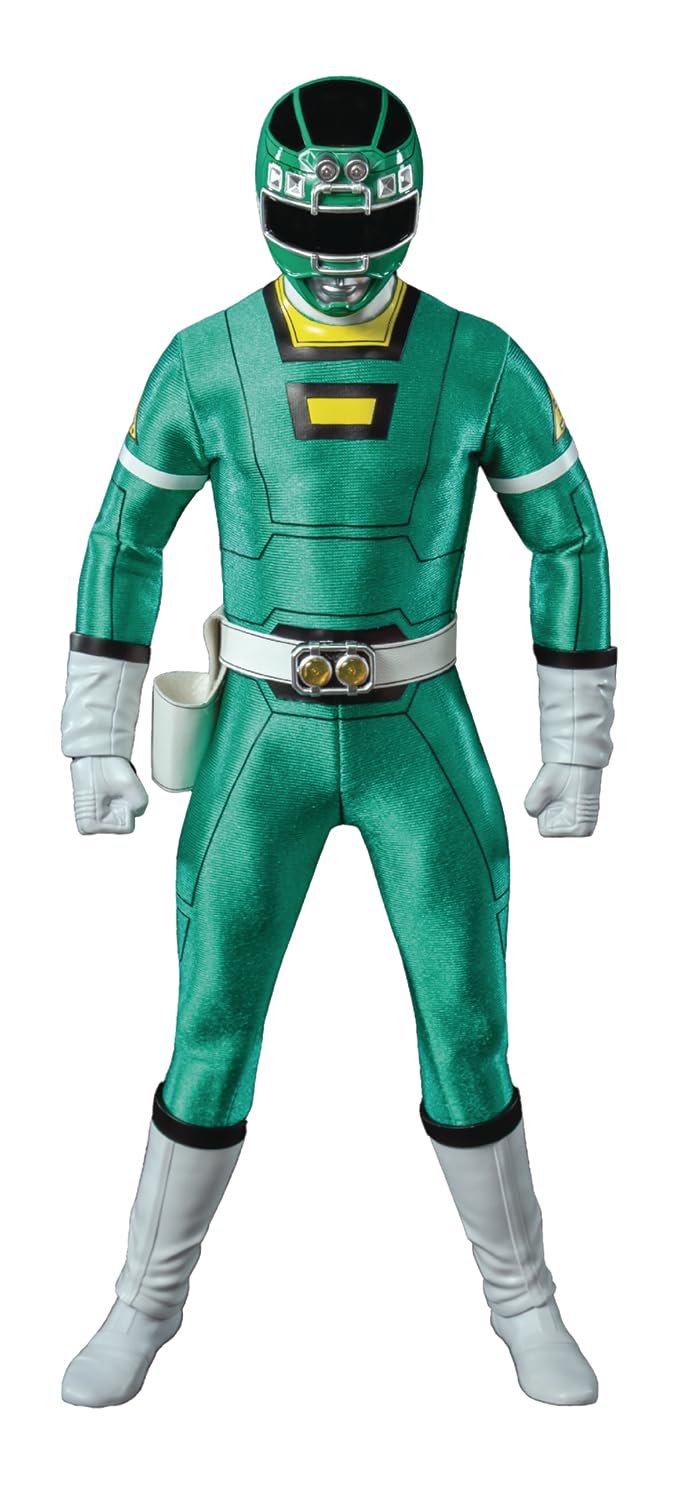 Power Rangers Turbo: FigZero Green Turbo Ranger Action Figure in scala 1:6