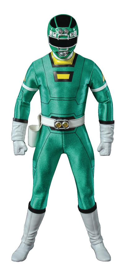 Power Rangers Turbo: FigZero Green Turbo Ranger Action Figure in scala 1:6