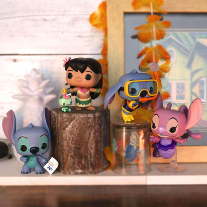 Funko POP! Disney: Lilo & Stitch - Stitch with Mood Chart (Chase) | Offizieller Fanartikel und Merch - Vinyl Sammelfigur als Regal Deko - Geschenkidee zum Geburtstag für Fans und Sammler