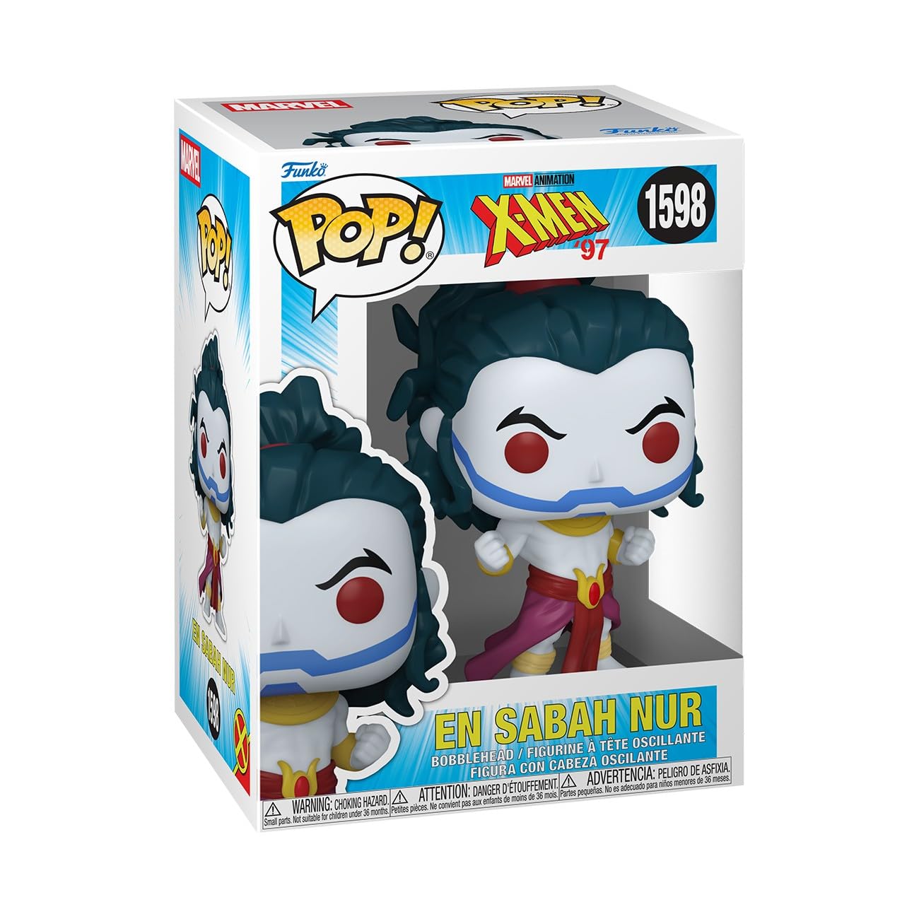 Funko POP! Marvel: X-Men '97 - En Sabah Nur - Figura in vinile da collezione - Idea regalo - Prodotto ufficiale - Giocattoli per bambini e adulti - Modello di figura per collezionisti ed esposizione
