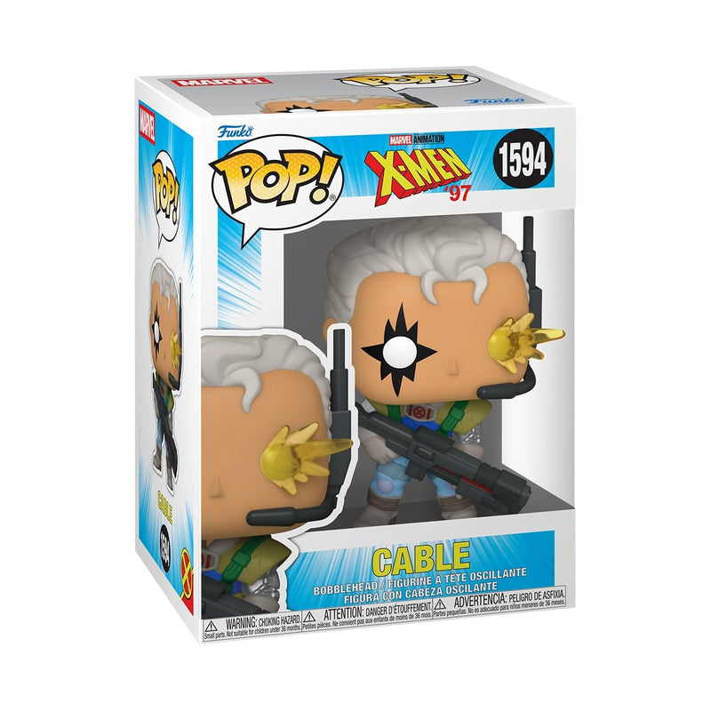 Funko Pop! Marvel: X-Men '97 - Cable - Figurine en Vinyle de Collection - Idée Cadeau - Produit Officiel - Jouets pour Enfants et Adultes - Figurine modèle pour collectionneurs et Exposition