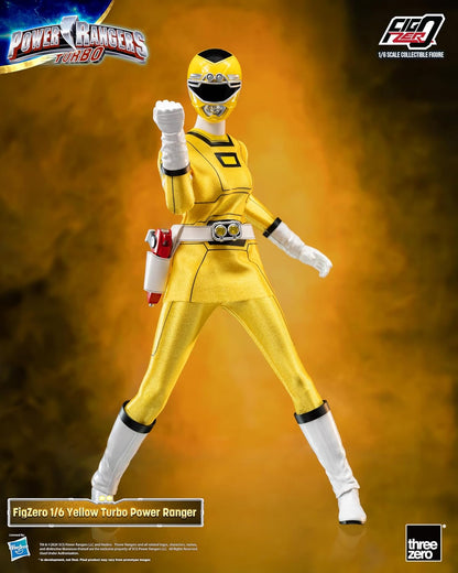 Power Rangers Turbo: FigZero Yellow Turbo Ranger Action Figure in scala 1:6