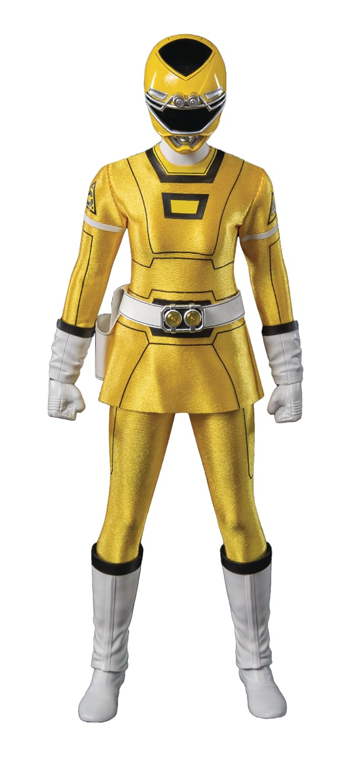 Power Rangers Turbo: FigZero Yellow Turbo Ranger Action Figure in scala 1:6
