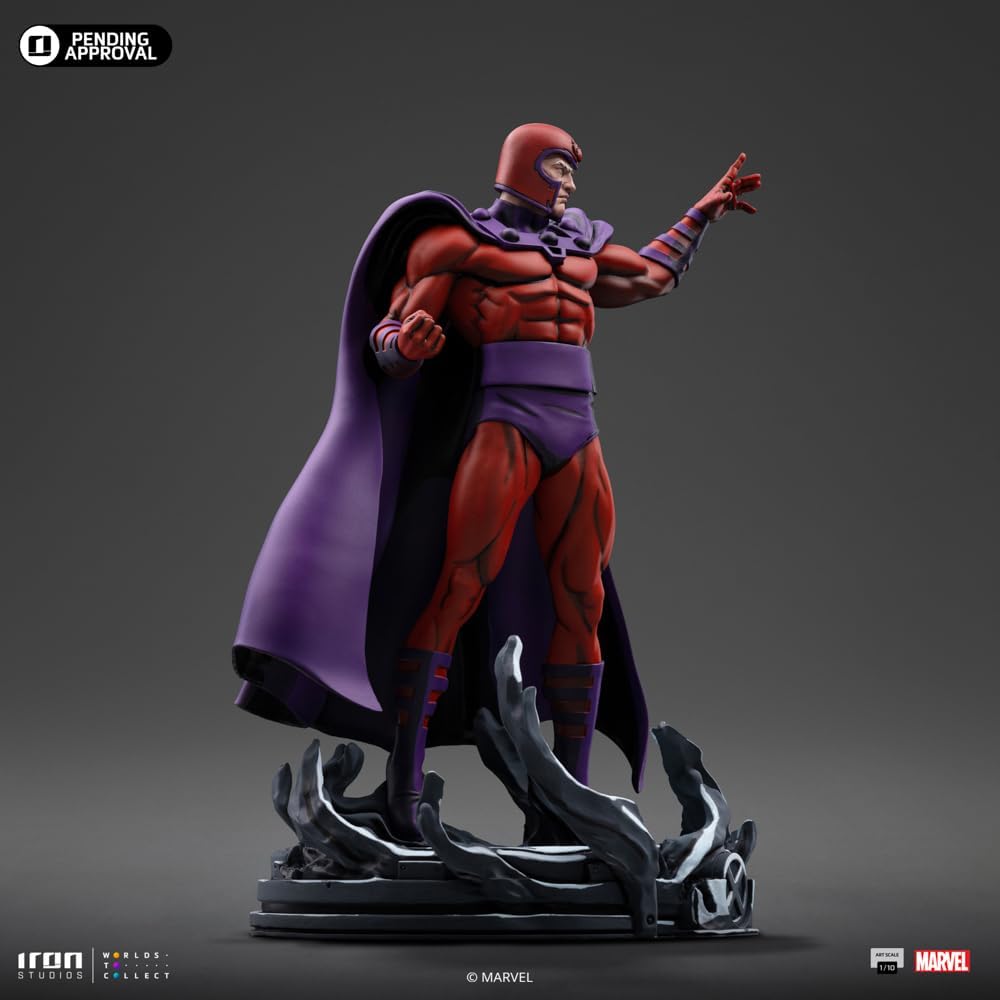 Iron Studios Statua da collezione Art Scale 1/10 Magneto - X-Men 97 Multicolor Polystone 22,6 cm 22,6 cm