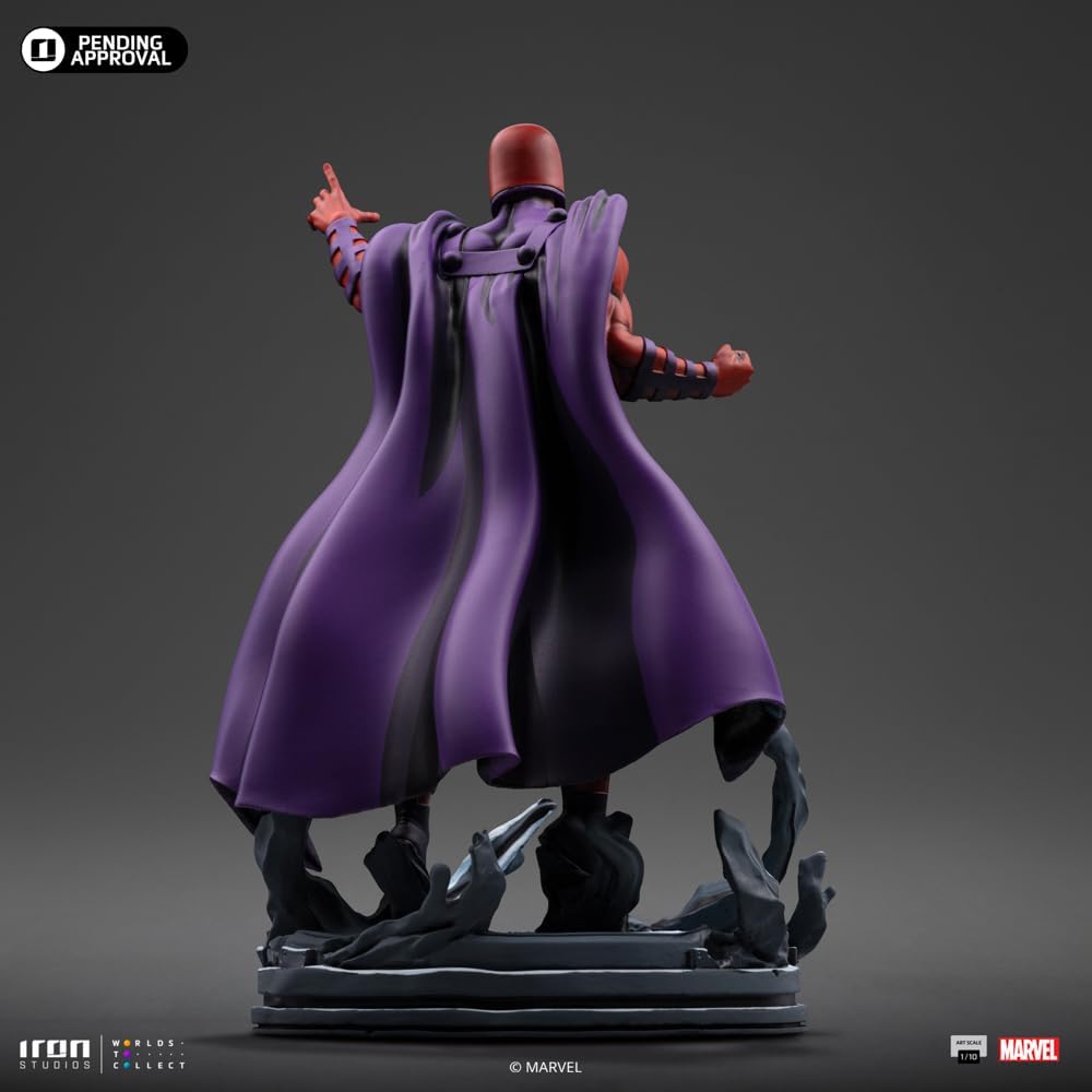 Iron Studios Statua da collezione Art Scale 1/10 Magneto - X-Men 97 Multicolor Polystone 22,6 cm 22,6 cm