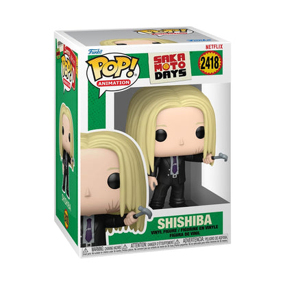 Funko POP! Animation: Sakamoto Days - Shishiba - Sammelbare Vinylfigur - Geschenkidee - Offizielles Merchandise - Spielzeug für Kinder & Erwachsene - Modellfigur für Sammler und zur Ausstellung