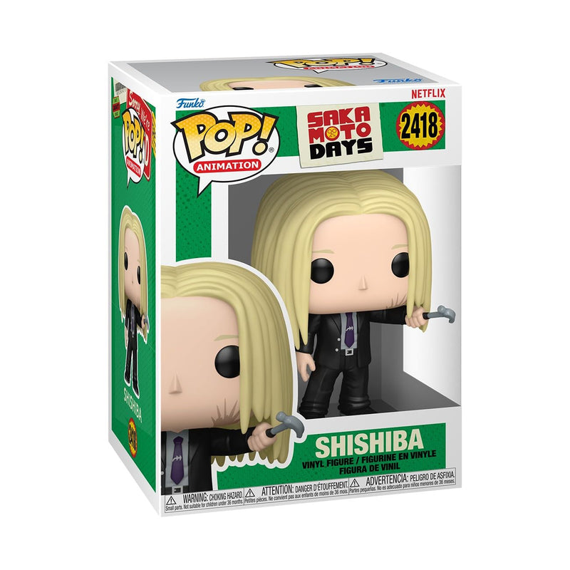 Funko POP! Animation: Sakamoto Days - Shishiba - Figura in vinile da collezione - Idea regalo - Prodotto ufficiale - Giocattoli per bambini e adulti - Modello di figura per collezionisti