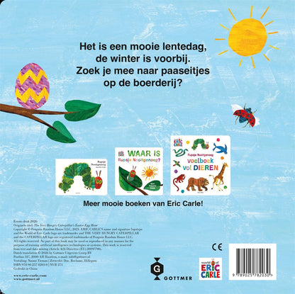 Vrolijk Pasen, Rupsje Nooitgenoeg: Een flapjesboek
