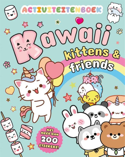 Gottmer Uitgevers Groep - Kawaii kittens & friends Activiteitenboek