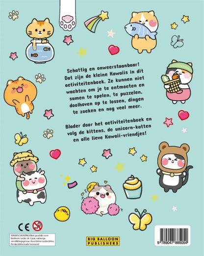 Gottmer Uitgevers Groep - Kawaii kittens & friends Activiteitenboek