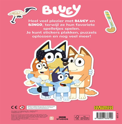 Tijd om te spelen!: Activiteitenboek met stickers