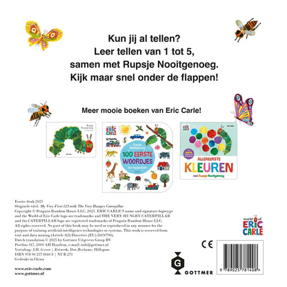 Allereerste cijfers met Rupsje Nooitgenoeg