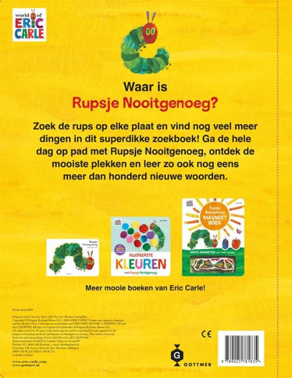 Het grote zoekboek van Rupsje Nooitgenoeg