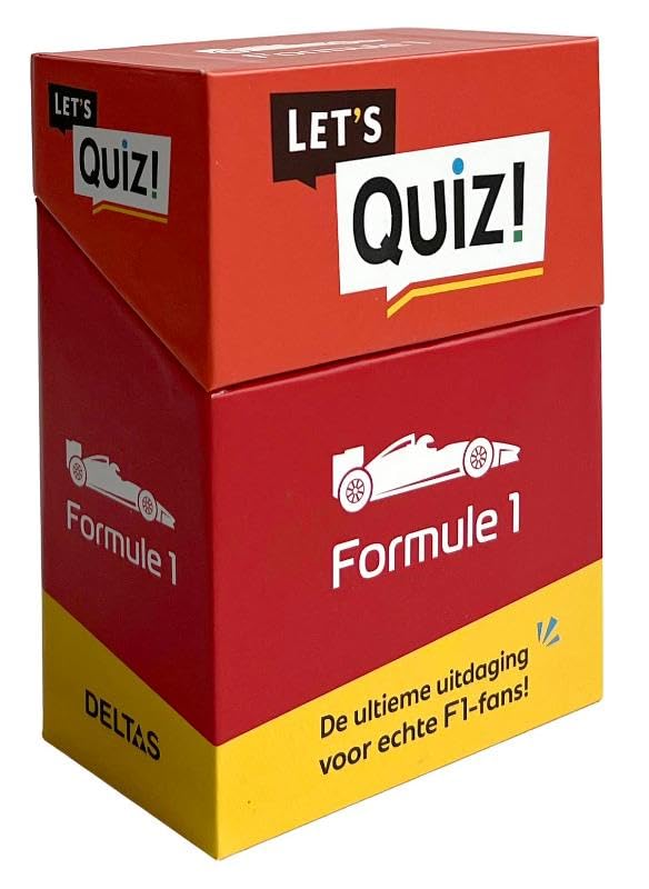 Let's Quiz! - Formule 1: De ultieme uitdaging voor echt F1-fans