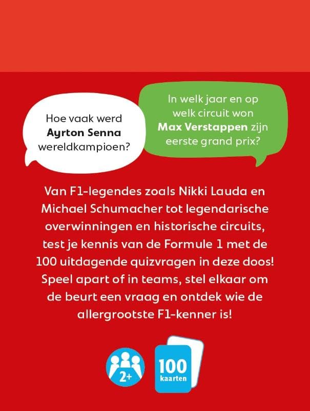 Let's Quiz! - Formule 1: De ultieme uitdaging voor echt F1-fans