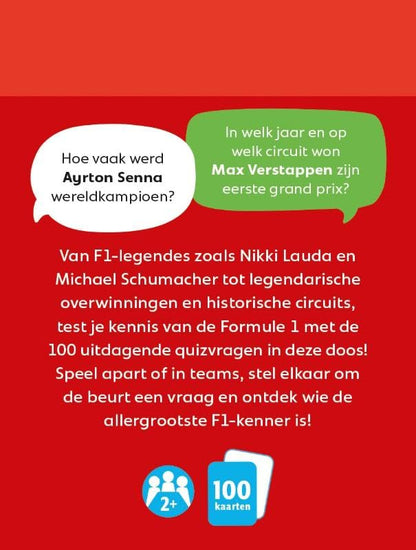 Let's Quiz! - Formule 1: De ultieme uitdaging voor echt F1-fans