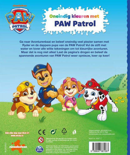Gottmer Uitgevers Groep - Oneindig Kleuren Met Paw Patrol