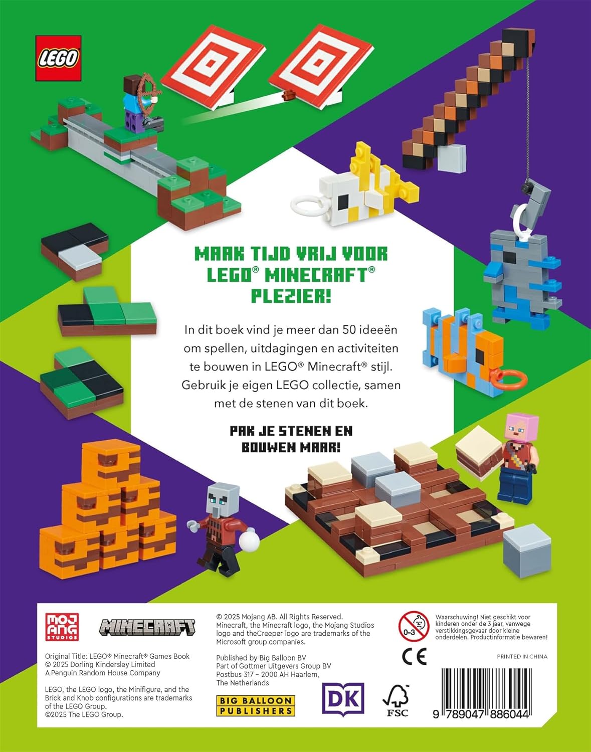 Gottmer Uitgevers Groep - Lego Minecraft Spellenboek