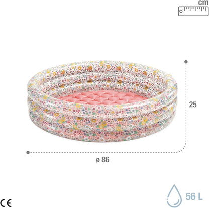 Intex - Sweet Blossom Baby Pool, 86X25 Cm (58427)