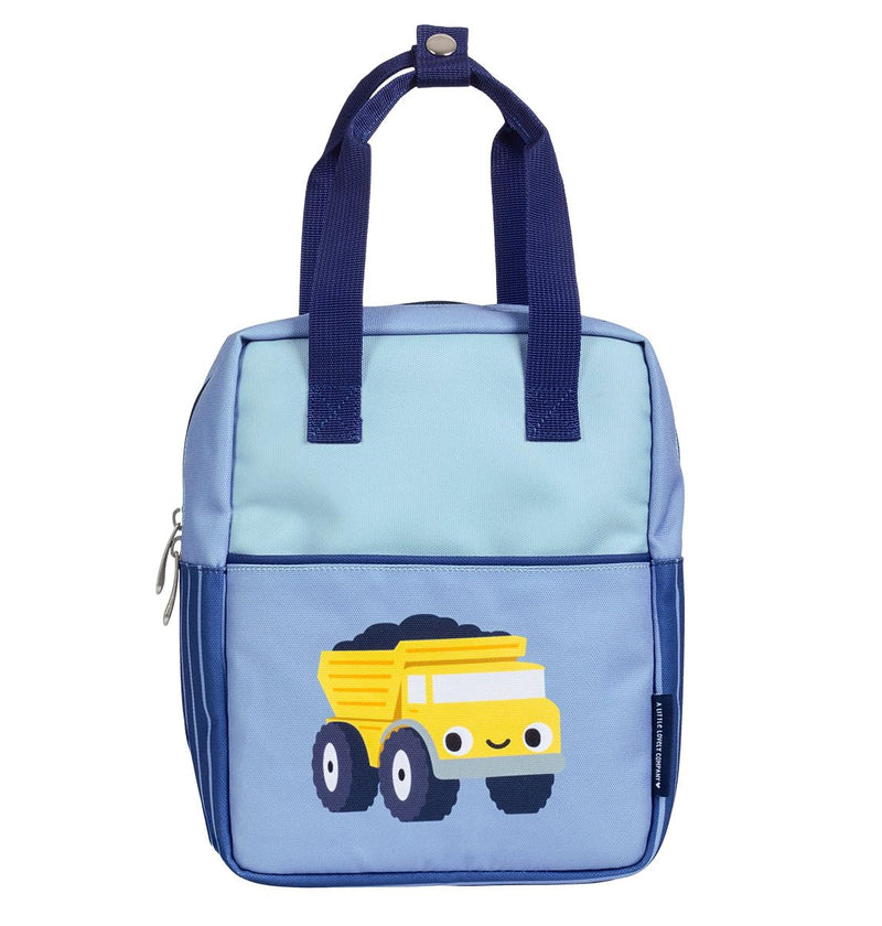 A Little Lovely Company - Little Square Backpack - Dump Truck - Toddler