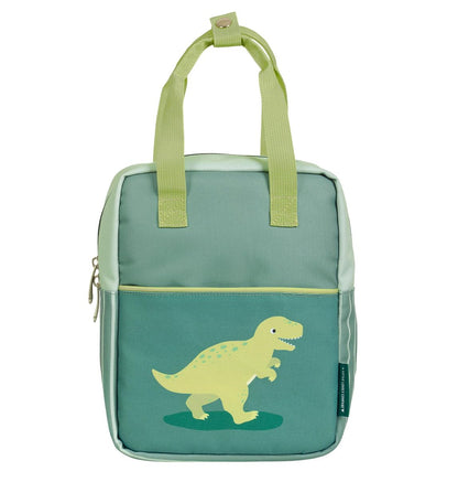 A Little Lovely Company - Little Square Backpack - Dinosaur - Perfectly Sized For Toddlers
