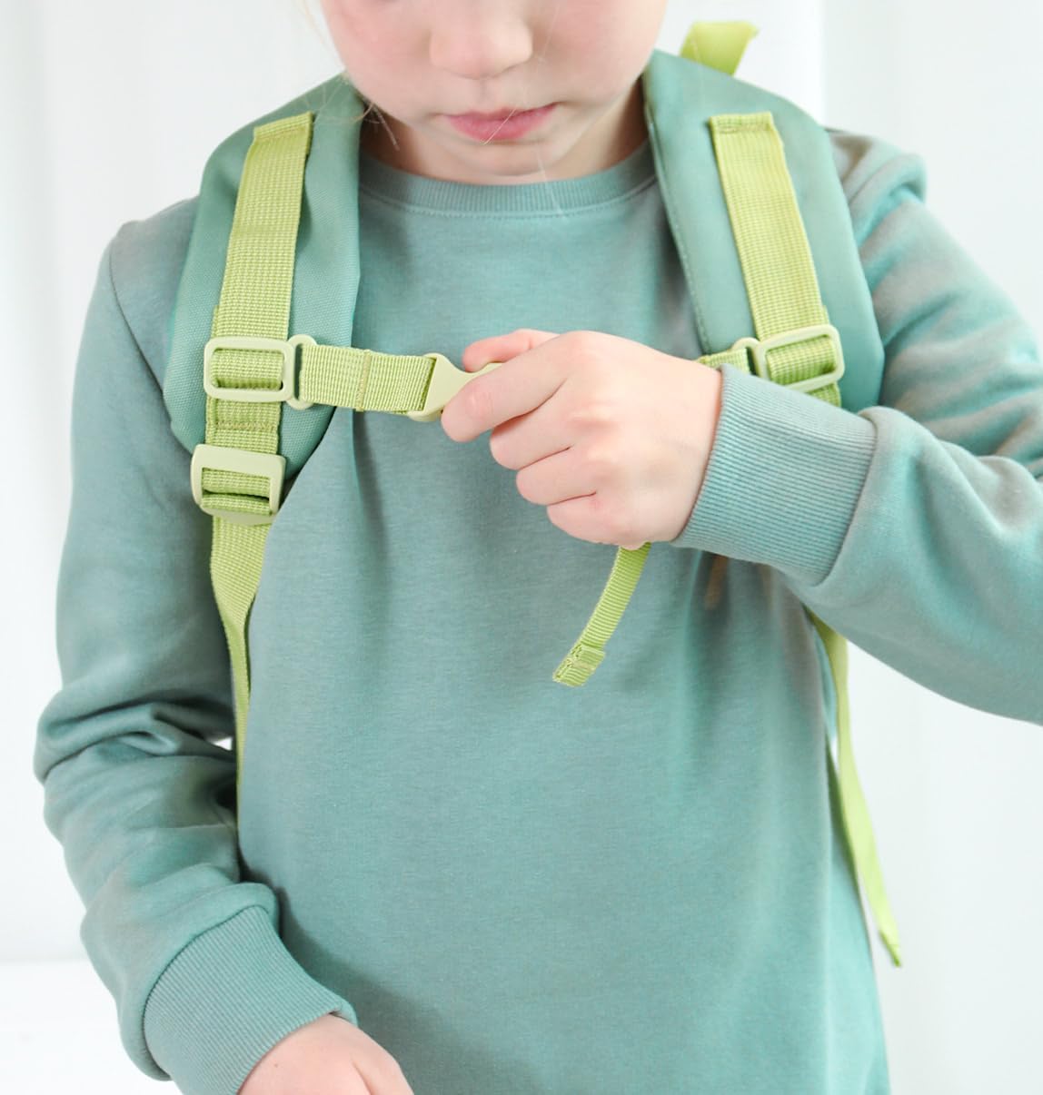 A Little Lovely Company - Little Square Backpack - Dinosaur - Perfectly Sized For Toddlers