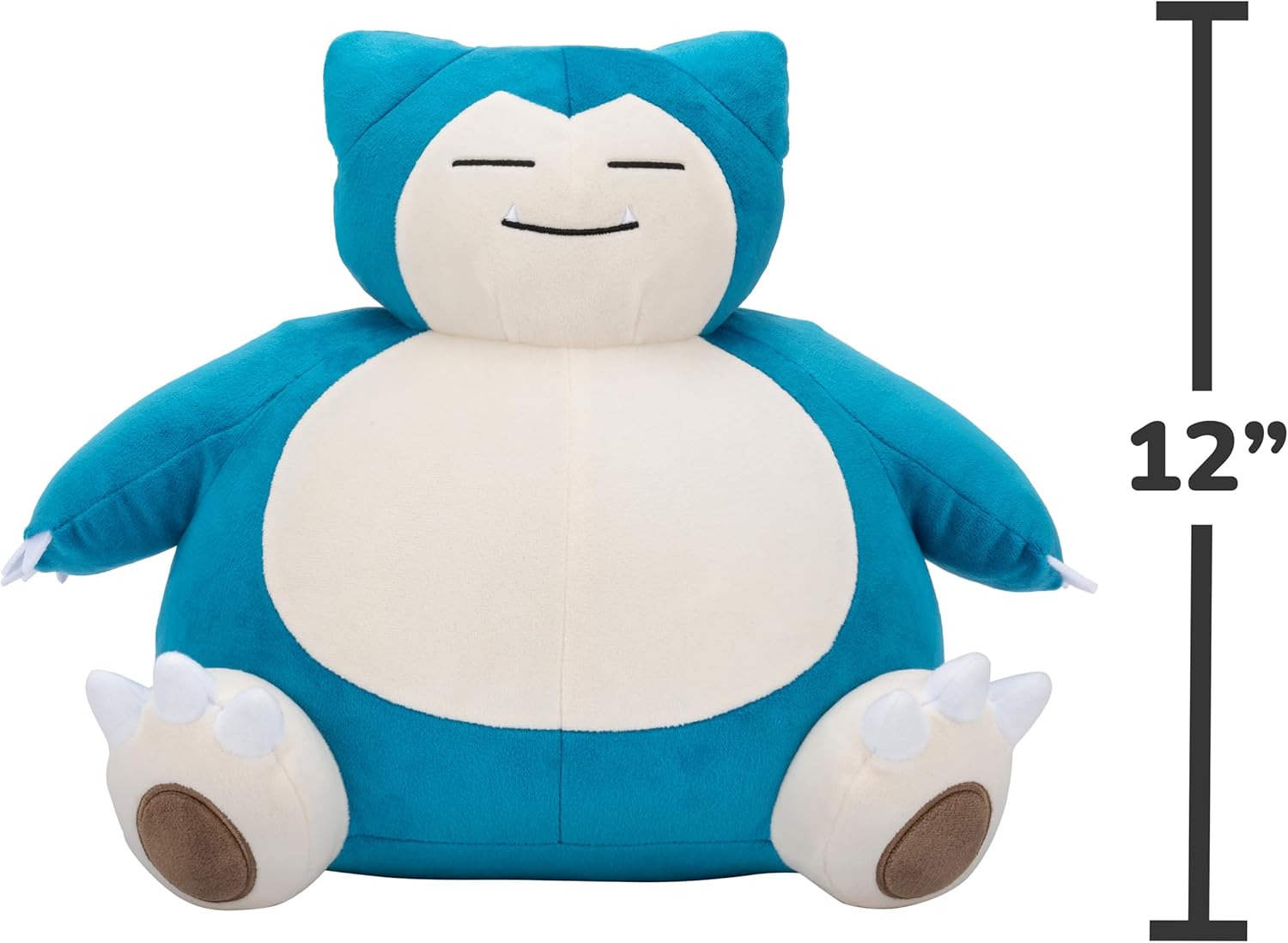 Pokémon PKW4471 - Relaxo Plüsch 30 cm, offizielles Plüsch