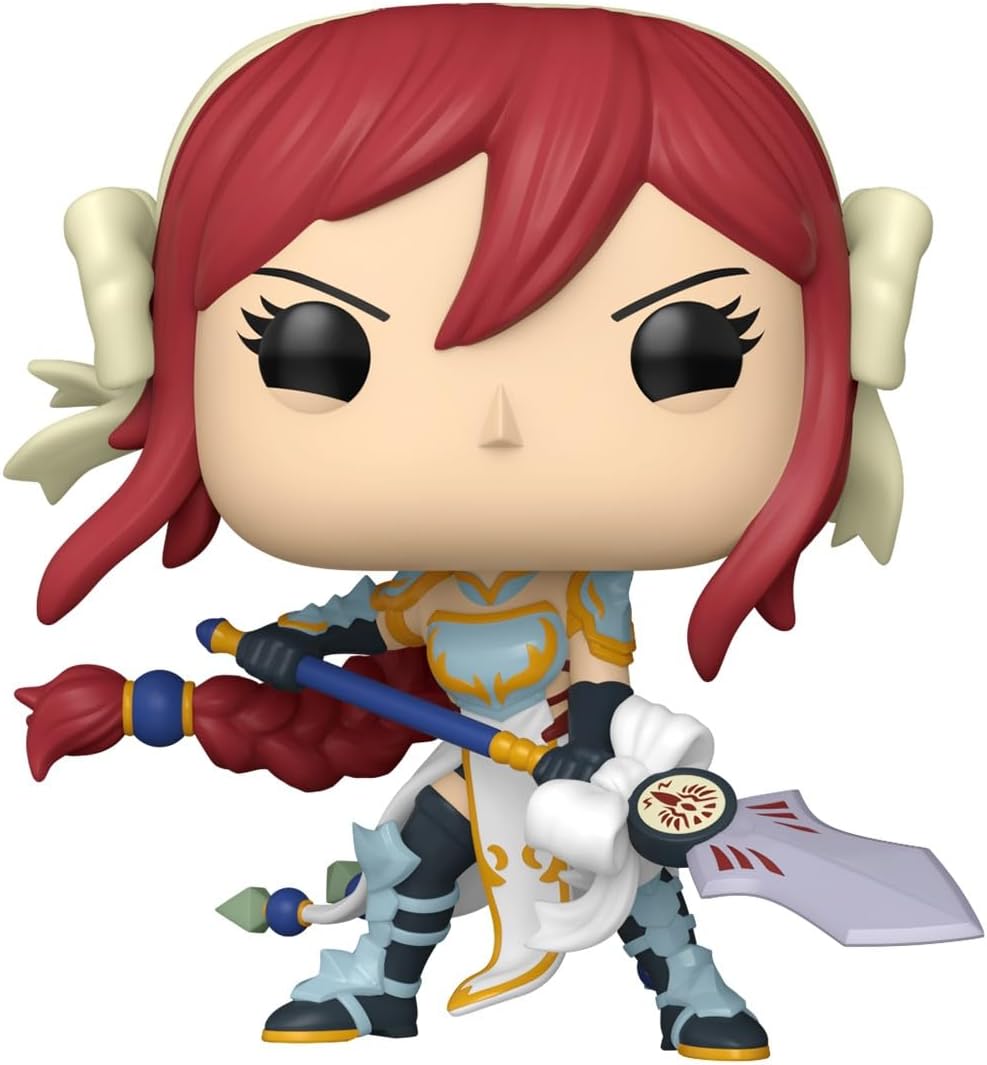 Funko POP! Animation: Fairy Tail 100 Years Quest - Erza - Sammelbare Vinylfigur - Geschenkidee - Offizielles Merchandise - Spielzeug für Kinder & Erwachsene - Modellfigur für Sammler