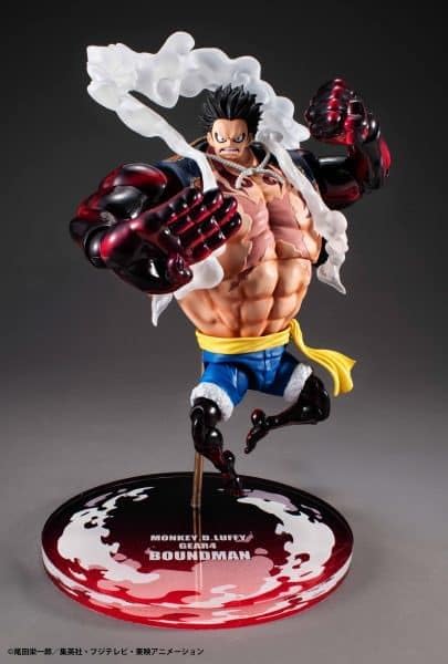 Megahouse Bewegliche Figur Monkey D. Luffy Gear4 Boundman One Piece – Variable Action Heroes MH846168, Mehrfarbig, Sammelfigur, ideal für Anime-Fans