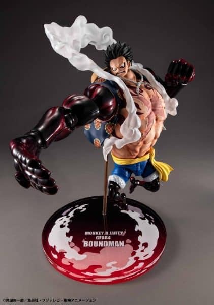 Megahouse Bewegliche Figur Monkey D. Luffy Gear4 Boundman One Piece – Variable Action Heroes MH846168, Mehrfarbig, Sammelfigur, ideal für Anime-Fans