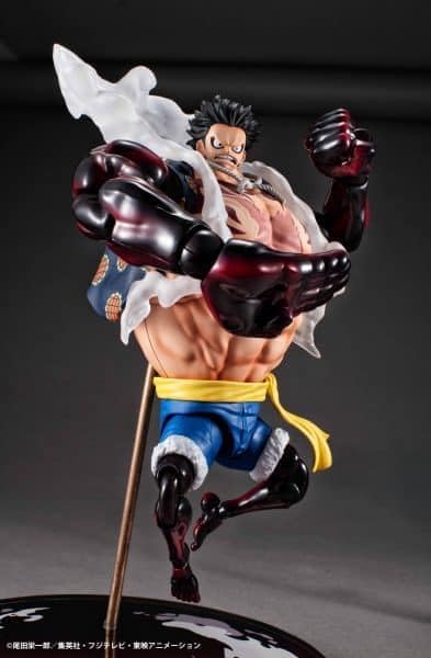 Megahouse Bewegliche Figur Monkey D. Luffy Gear4 Boundman One Piece – Variable Action Heroes MH846168, Mehrfarbig, Sammelfigur, ideal für Anime-Fans