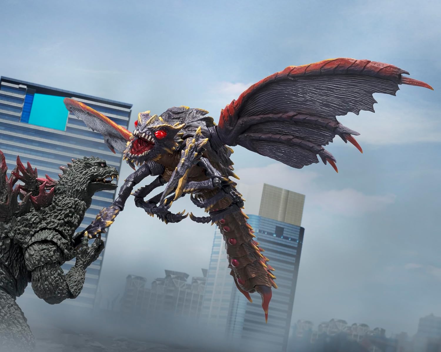 TAMASHII NATIONS - Godzilla - Megaguirus Evolution Set S.H.MonsterArts Actionfigur