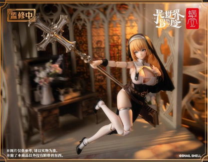 SNAIL SHELL RPG 02 Sister Muse Acidow Scala 1:12 PVC & ABS & POM Action Figure preverniciata