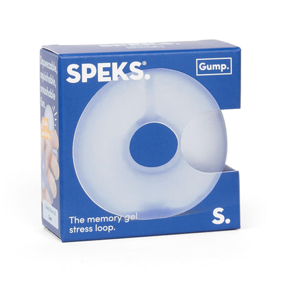 SPEKS Gump Loop | Dew | Ultra Soft Squishy Fidget Toy for Adults & Teens | Palm Sized Fun Stress Relief & Desk Toy | Squeezable Memory Loop with Gel Filling