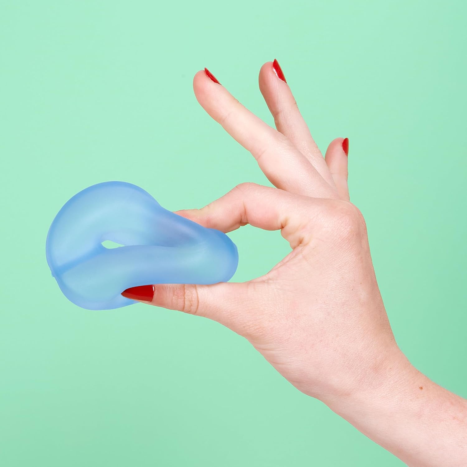 SPEKS Gump Loop | Dew | Ultra Soft Squishy Fidget Toy for Adults & Teens | Palm Sized Fun Stress Relief & Desk Toy | Squeezable Memory Loop with Gel Filling