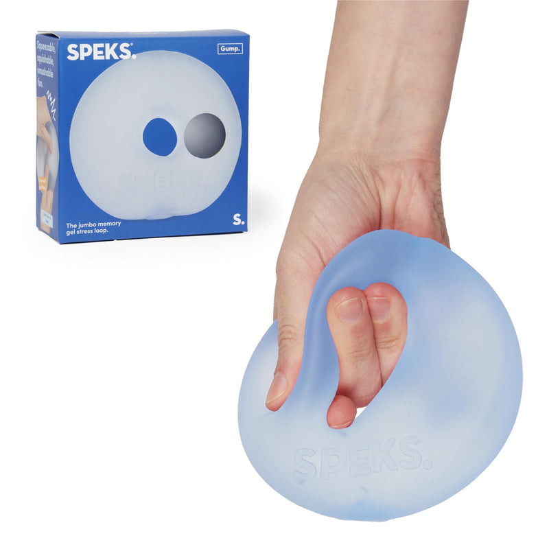 Gump Jumbo Loop Gel-Filled Stress Ball | Ultra-Squishy Fidget Toy for Stress Relief & Focus | Anxiety Ball for Adults & Teens | Sensory Squeeze Toy | Dew