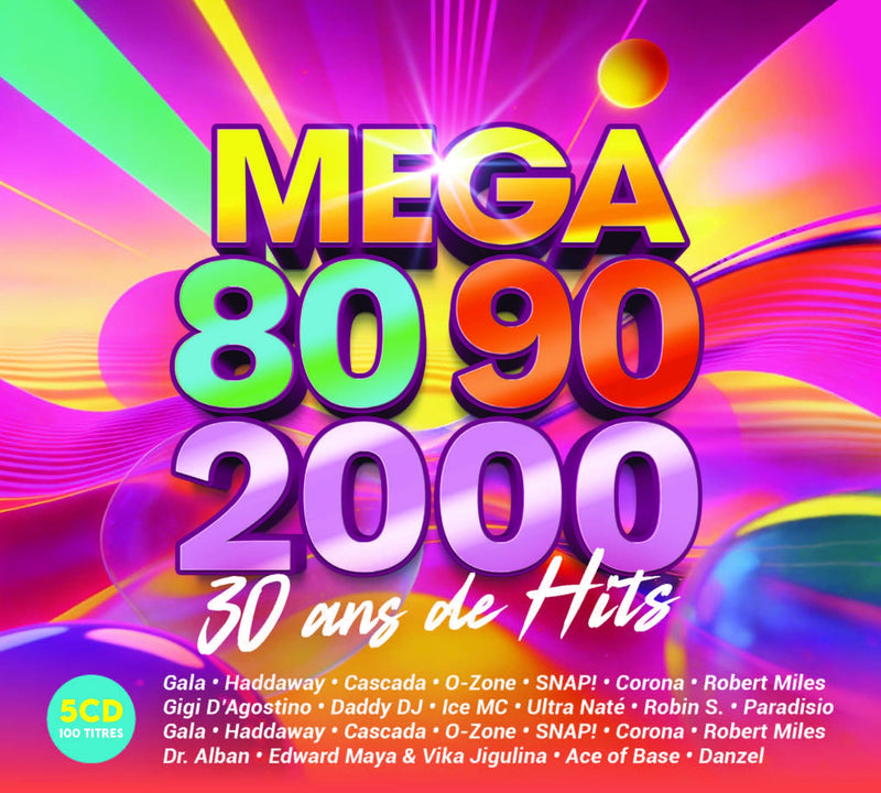 Mega 80 90 2000 / Various (5 Cd)