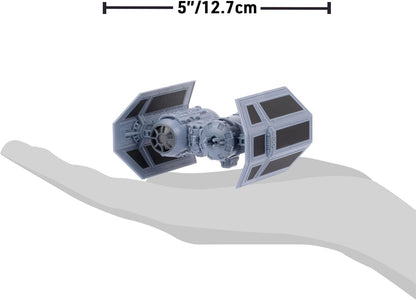 Star Wars Micro Galaxy Squadron TIE Bomber (Armada Edition) - 5-Inch Vehicle with Dual Cockpits, Bomb Bay, and 1-Inch Micro Figure Accessory