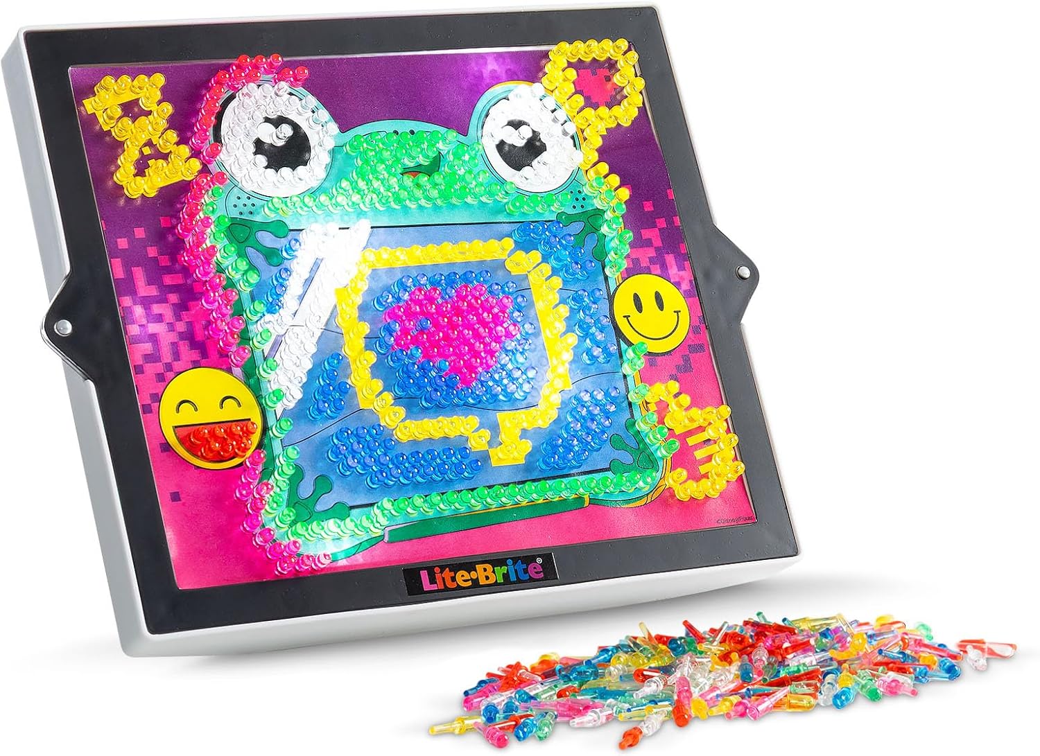 Basic Fun Lite Brite ColorPOP Toy Story 5 Light Up Art Set With 650 Mini Pegs HD Screen And Colour Templates Creative Toy For Kids Age 6 Years and Up