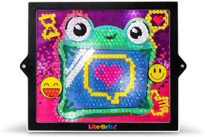 Basic Fun Lite Brite ColorPOP Toy Story 5 Light Up Art Set With 650 Mini Pegs HD Screen And Colour Templates Creative Toy For Kids Age 6 Years and Up