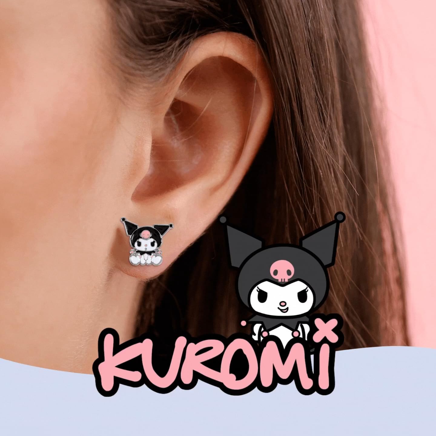 PACK 3 OORBELLEN KUROMI