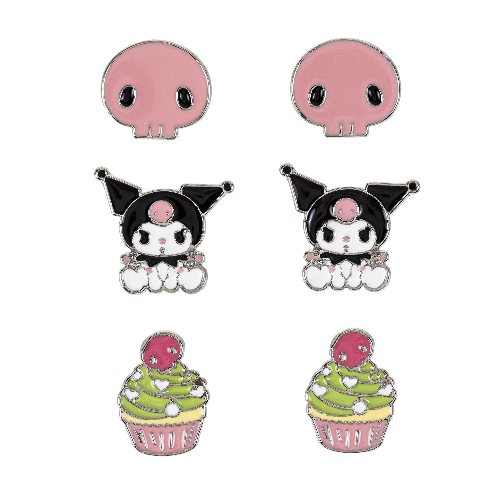 PACK 3 OORBELLEN KUROMI