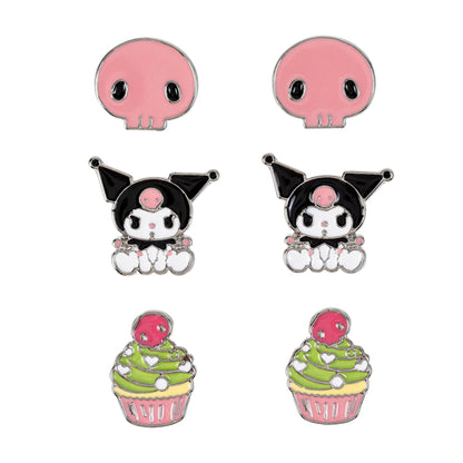 PACK 3 OORBELLEN KUROMI