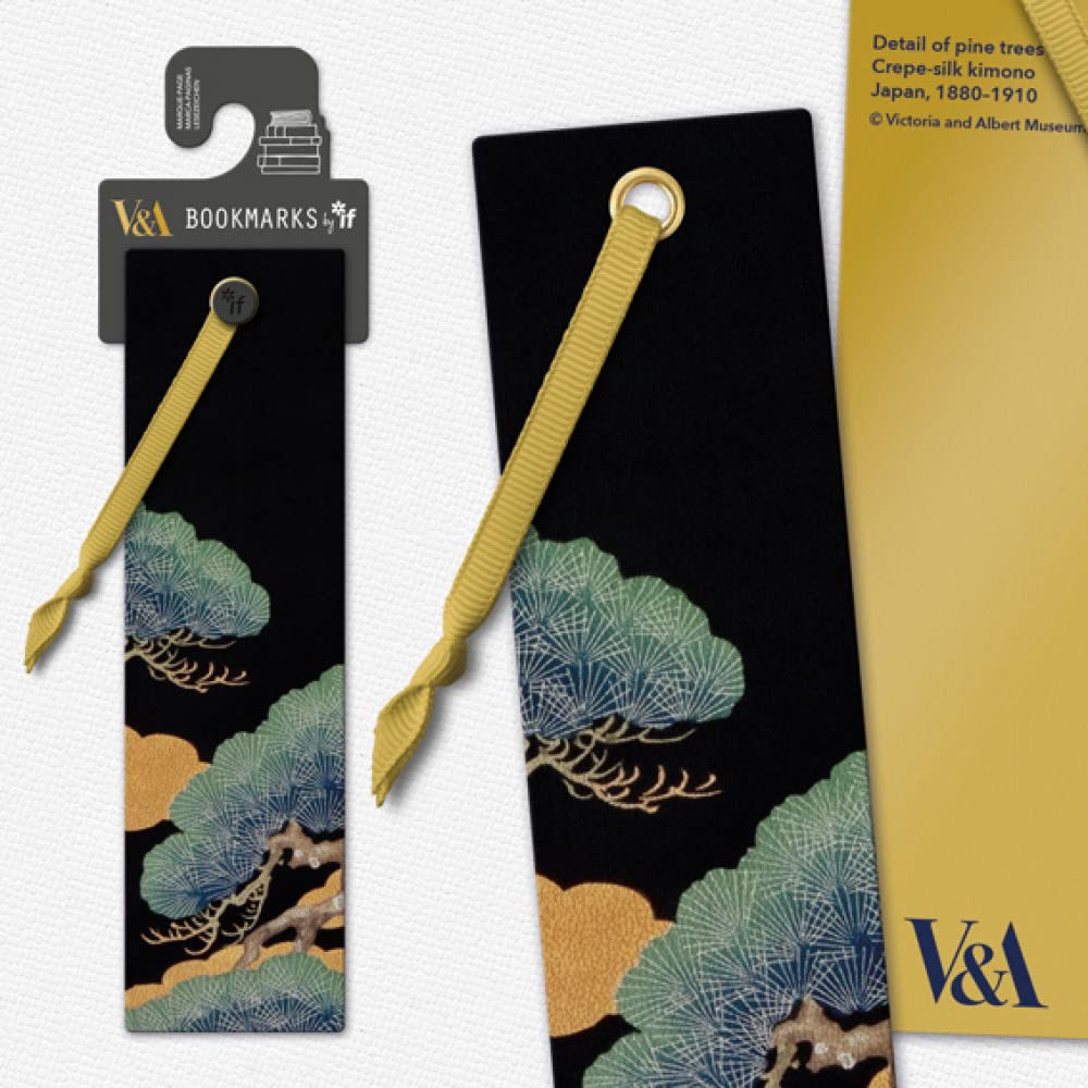 V&A Bookmark - Floral Anemone