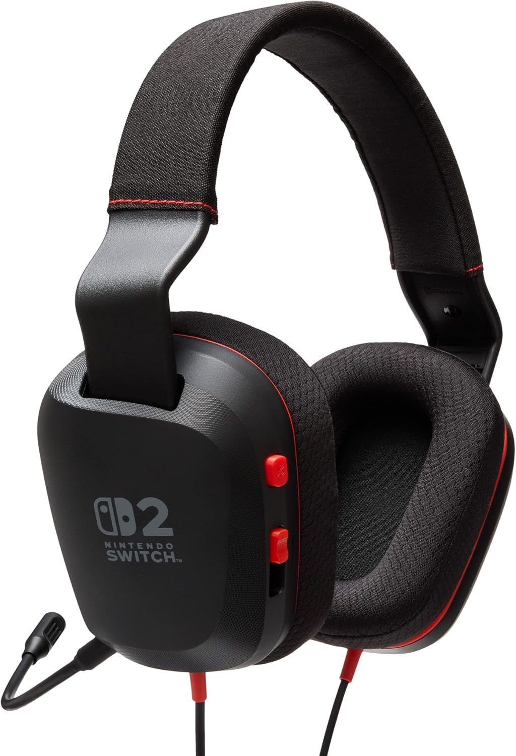 Powera - Wired Stereo Headset For Nintendo Switch 2 - Black