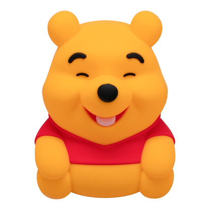 Paladone Disney Winnie the Pooh SquishyGlo Rechargeable Silicone Night Light, 15.5cm, 1–3 Hour Timer, 3 Brightness Levels, Officially Licensed
