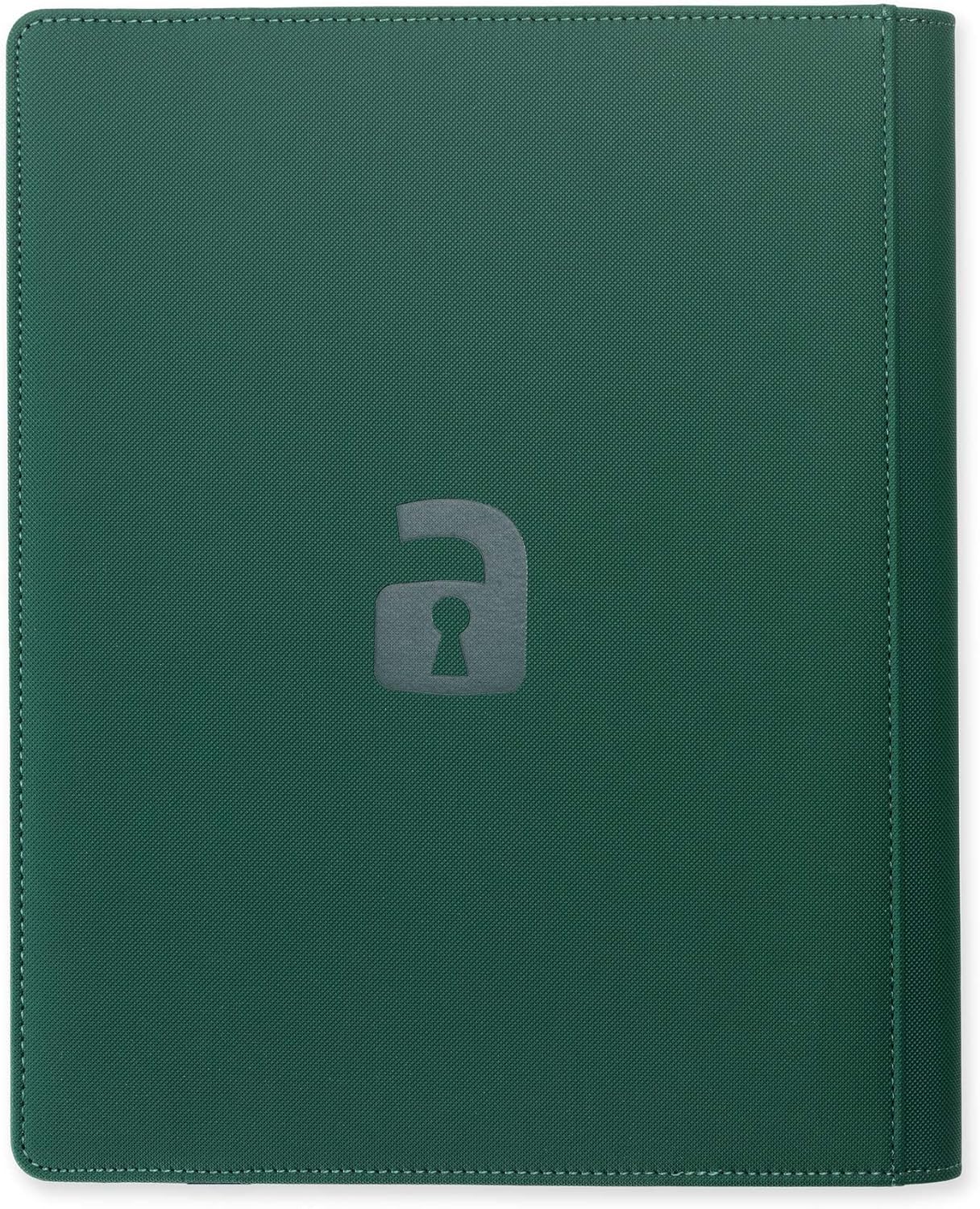 Vault X 9 Pocket Trading Card Strap Binder, 360 Cards, Premium Exo-Tec Album Material, 20 Side-Loading Pages, Folder for Collectible Games, Sports, TCG (Green